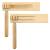 2 pieces of wooden ratchet noises maker wood spinning ratchet noise maker wood rattle ratchet musical instrument for children for games parties events sporting events
