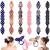 Ruijie 6 piece hair knot maker hair bun maker hair knot maker flexible donut roll twist hairstyling French deft dutt hair band hairdressing reusable hair accessories for girls women