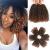 8 Inch Short Passion Twist Hair 6 Bundles Kinky Curly Crochet Hair for Black Women Crochet Braids Hair(6Bundles8 Inch  1B/30) 6Bundles8 Inch 1B/30
