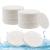 60 Count Facial Sponges Cleansing White Compressed Face Sponges Cleansing Natural Wood Pulp Cotton Face Washing Sponge Cosmetic Sponges for Makeup Removal Exfoliating(2.5 Inch)