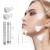 WXYINSPAS 40 Pcs Face Tape Lifting Invisible with String for Wrinkles  Jowls  Neck  Eye  Waterproof High Elasticity V Shape Lift Tape Stickers  Instant Makeup Bands facelifttape-B-40pcs