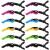 12 PCS Crocodile Hair Clips Barrette Professional Styling Hair Clips Barrettes Crocodile Hair Hairdressing Clip Alligator Hairclip Hair Styling Clips Hair Separating Clips Plastic Hair Barrettes 12 Count (Pack of 1)
