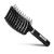 Hair Brush, Curved Vented Brush Faster Blow Drying, Professional Curved Vent Styling Hair Brushes for Women, Men, Paddle Detangling Brush for Wet Dry Curly Thick Straight Hair black