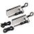 AOFAR Magnesium Fire Starter AF-374 (2-Pack) Waterproof Fire Steel Pouch for Camping, Hiking, Hunting, Backpacking,Outdoor Survival fire Striker kit