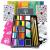 Bowitzki Professional Face Painting Kit For Kids Adults12 x 10gm Face Paint Set Stencil One Stroke Split Cakes Palette Non Toxic Rainbow Flora Unicorn Body Paint Makeup Halloween Christmas Jewels