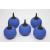 5 x air diffuser air stone ball 5cm oxygen stone bubbler air hose oxygen stone aquarium pond blue
