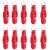 FUNORNAM Heavy Tension Snap Release Clips for Weight Planer Board Kites Downrigger Trolling Fishing red