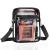 MoKo Clear Bag Stadium Approved, Crossbody Bag Purse Adjustable Strap Shoulder Bags for Concerts Festival Sports Events Black