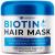 Biotin Hair Mask with Argan Oil for Dry Damaged Hair - Deep Conditioner Treatment - Split End Moisturizer, Hydrating Conditioning Product