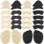 16 Pairs Shoe Filler Heel Inserts for Women  Shoes Too Big Inserts Heel Pads  Shoe Inserts for Women Includes Heel Cushions for Back of Heel Adjustable Toe Filler Inserts Heel Grips 16 Pairs Heel Grips