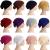 12 Pieces Under Scarf Hijab Cap Under Caps for Turban Head Wraps Scarf Solid Color Hijab Tube Unisex Stretch Dreadlocks Tube Neck Cover Dark Purple, Royal Blue, Red, Pink, Navy, Rose Red, Black, White, Gray, Beige, Brown, Ginger