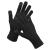 Migliore Wear Eczema Gloves for Adults Touchscreen Black Cotton Gloves Men Women Moisturising Gloves Large Cotton Gloves for Dry Hands Night Work 2 Pairs Normal(no ruffles) Black-S/M