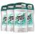 Speed Stick Deodorant for Men, Regular , 3 Ounce (Pack of 4) Regular 3 Ounce (Pack of 4)