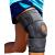 Sparthos Hinged Knee Brace - Relieves ACL, MCL, Meniscus Tear, Arthritis, Tendon Pain - Open Patella Design with Dual Metal Side Stabilizers - Support for Running, Knee Pain, For Men and Women (Large) Gray/Black Large