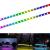 YHGSEE Electric Scooter LED Strip Light, 2 Pack Night Cycling Colorful Lamp Waterproof Safety Skateboard Scooter Accessories for Xiaomi M365/pro, for Outdoor Ninebot/Mercane Wide Wheel Scooter 50cm