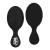 Wet Brush Squirt Detangler Hair Brushes - Black - Mini Detangling Brush with Ultra-Soft IntelliFlex Bristles Glide Through Tangles with Ease - Pain-Free Comb for All Hair Types