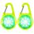 Zlcbbd led flashing light schoolbags safety light USB charging - reflectors light for schoolbags safety light trailer for hiking run jogging pets backpack clothing green