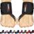 DMoose Wrist Wraps, Avoid Injury and Maximize Grip with Thumb Loop, 18" or 12" Gym Straps Pair, Wrist Straps for WeightLifting, Powerlifting, Bench Press, Bodybuilding, Deadlift Straps for Men & Women .Black 12"