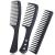 URAQT Hairdressing Combs Set 3 Pack Wide Tooth Combs Heat Resistant Anti-static Carbon Hair Brush Hair Comb for Long Wet or Curly Hair Detangling Wide Tooth Comb Set