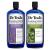 Dr Teal's Foaming Bath Combo Pack (68 fl oz Total), Soothe & Sleep with Lavender, and Relax & Relief with Eucalyptus & Spearmint