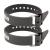 Appia Straps-tension belts 35cm gray (2-pack) incl. Strap keeper for bicycle skiing bike packing camping homework from TPU with rust-free aluminum buckle 2 straps gray