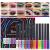 12 Colors Matte Liquid Eyeliner Set Neon Rainbow Colorful Eyeliner Pencil Waterproof LONG SMUDGE-PROOF Eye Liners Halloween MakeUp Set Gift for Women (Set A)