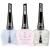 MASGLO GEL EVOLUTION Nail Polish Gel Effect  No UV/Led Lamp  Duration Up to 12 days  3 PCs - Kit Base  Esmalte Novia  Brillo - Efecto Gel sin necesidad de lampara UV/Led  hasta 12 d as de duraci n 0 5 Fl. Oz. Pink
