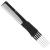 Kobe Pro Metal Prong Comb - Effortlessly Add Volume and Control to Hair Ergonomic Design Dual-Sized Teeth Stainless Steel section Pins Ideal for Back-combing Root Lift Sectioning and Smoothing. - Durable Anti-Static and Chemical Resistant