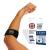 Tennis Elbow Support Strap (Black Single) - Elbow Support for Men and Women with Doctor Written Handbook - Golfers Elbow Brace with Adjustable Straps for Tennis Golf Weightlifting Fitness Black - Single