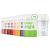 Oats Overnight - Party Variety Pack High Protein High Fiber Breakfast Shake - Gluten Free Non GMO Oatmeal Strawberries & Cream Green Apple Cinnamon & More (8 Pack + BlenderBottle) 9 Piece Set