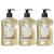 A La Maison Sweet Almond Liquid Hand Soap | 16.9 Fl oz. Pump Bottles Moisturizing Natural Hand Wash Soap | Triple French Milled | Gentle To Hands | (3 Pack)