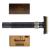 Adjustable Double Edge Safety Razor, The Emperor by VIKINGS BLADE, Long & Fat Handle, Butterfly Twist-To-Open, Eco Friendly, Luxury Case. Smooth, Close, Clean Shaving Razor (Variation: Augustus) FAT, Black (Emperor Augustus)