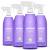 Method All-Purpose Cleaner Spray, Plant-Based and Biodegradable Formula Perfect for Most Counters, Tiles, Stone, and More, French Lavender, 28 oz Spray Bottles, 4 Pack, Packaging May Vary 28 Fl Oz (Pack of 4)