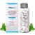 GloBoid Toothpaste Tablets with Fluoride  Zero Waste Toothpaste Bits  Eco Friendly & Plastic Free Toothpaste Tabs  Toothpaste Bites Perfect for Travel - 1 Month Supply - Natural Mint 62 Count (Pack of 1)