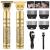 Hair Clippers Men T-Blade Shavers for Men Electric Beard Trimmer Mens Cordless Hair Clipper USB Rechargeable Grooming Kit for Men Gift Bronze