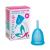 Menstrual cup MamiCup Soft flexible reusable medical silicone (turquoise M)