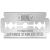 50 Count Double Edge Razor Blades - Men's Safety Razor Blades for Shaving - Platinum Japanese Stainless Steel Double Razor Shaving Blades for Men for a Smooth, Precise and Clean Shave 50 Count (Pack of 1)