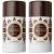 Lavanila Natural Aluminum Free Deodorant 2-Pack Pure Vanilla - The Healthy Deodorant for Men and Women Solid Stick (2 Ounce Each) Vegan