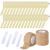 TrelaCo 30 Pcs Male External Catheter Kit Condom Catheter Urinal Bag Latex External Catheter for Men Catheter Supplies External Catheters with 3 Rolls Male External Catheter Fixer(30mm)