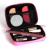 All in One Makeup Kit,Simple Makeup Kit for Women Full Kit, Easy to Carry Cosmetics, Sturdy Makeup Bag(Pink) Set 3