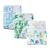 Demigreat folter trousers for bitches 3 pieces L high -suction and women's bandages dog diapers for bitches size adjustable - green leaves green l