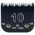 Detachable Steel Pet Dog Clipper Blades Size-10 Compatible with Andis Cut Length 1/16"(1.5mm) Compatible with Oster A5 Wahl KM Series Clippers Made of Steel Blade and Stainless Steel Blade
