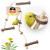 Exciting seat rope orClimbing rope with 3 delicious sliding natural wood Seat rods for budgie nymphicids & Co. for bird cage