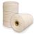 Durable Loom Warp Thread (Natural/Off White)  One Spool  8/4 Warp Yarn (800 Yards)  Perfect for Weaving: Carpet  Tapestry  Rug  Blanket or Pattern - Warping Thread for Any Loom