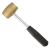 The Beadsmith Brass Head Mallet - Metal Elements - 10 Inches long, 2LB head with a 38mm Face - Brass & Sheet Metal Hammer for Dapping, Chasing & Light Stamping