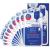 MEDIHEAL [Korea No 1 Facial Sheet Mask] N.M.F Aquaring Ampoule Mask EX. 10Pack - Face Mask Sheet with NMF, Hyaluronic Acid, and Witch Hazel Extracts, Cotton Sheet Facial Mask for Instant Moisturization and Hydration