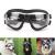 NAMSAN Dog Goggles Transparent Pet Sunglasses Waterproof Windproof Eye Protection for Large/Medium Dog Clear