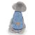 YAODHAOD Dog Sweater Dog Clothes Plush Soft Thick Warm Coat for Winter Dogs Cats Blue Size M Blue M