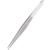 REMOS splinter tweezers made of stainless steel with serrated tip - 8 cm
