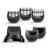 Braun trimmer head BT32 with 5 attachments compatible with Series 3 shavers black 5 beard trimmer styling attachments